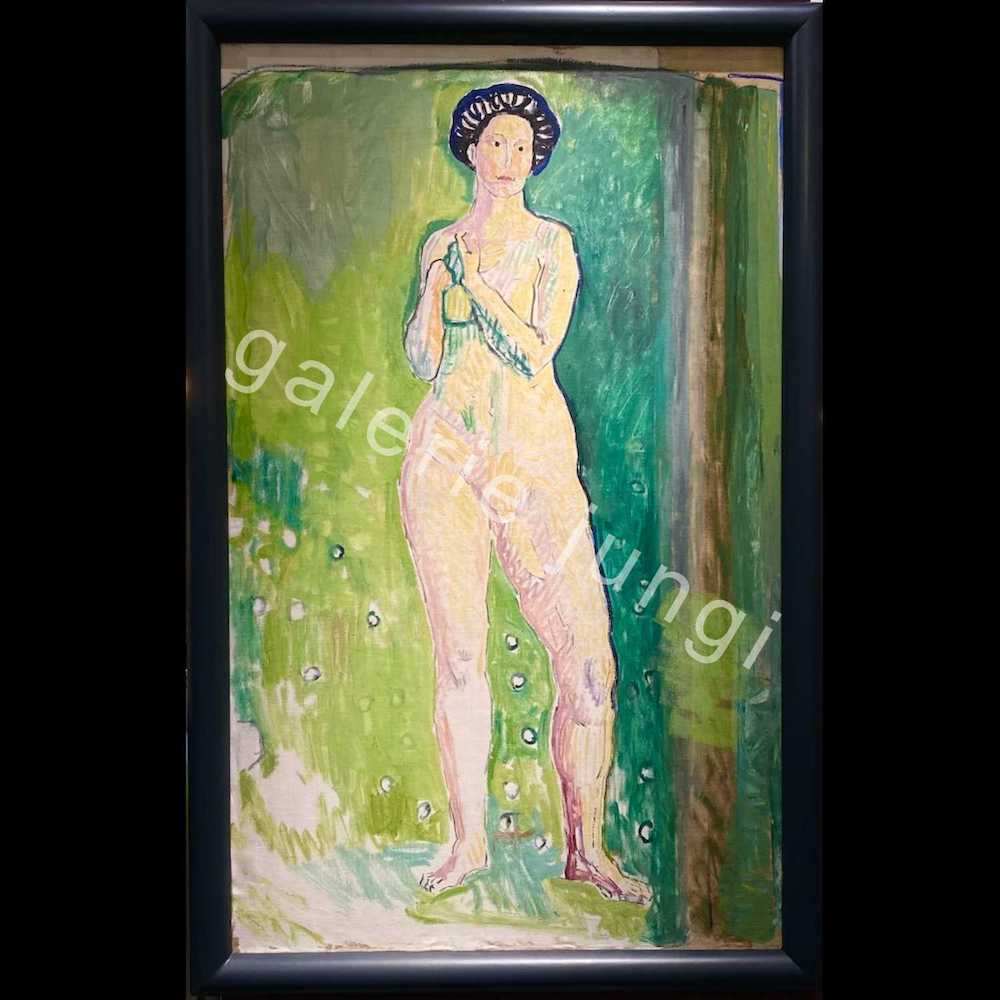 Ferdinand Hodler 1853-1918 STEHENDER FRAUENAKT