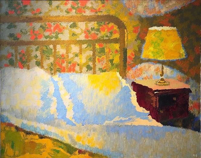 Augusto Giacometti Mein Hotelzimmer in Paris