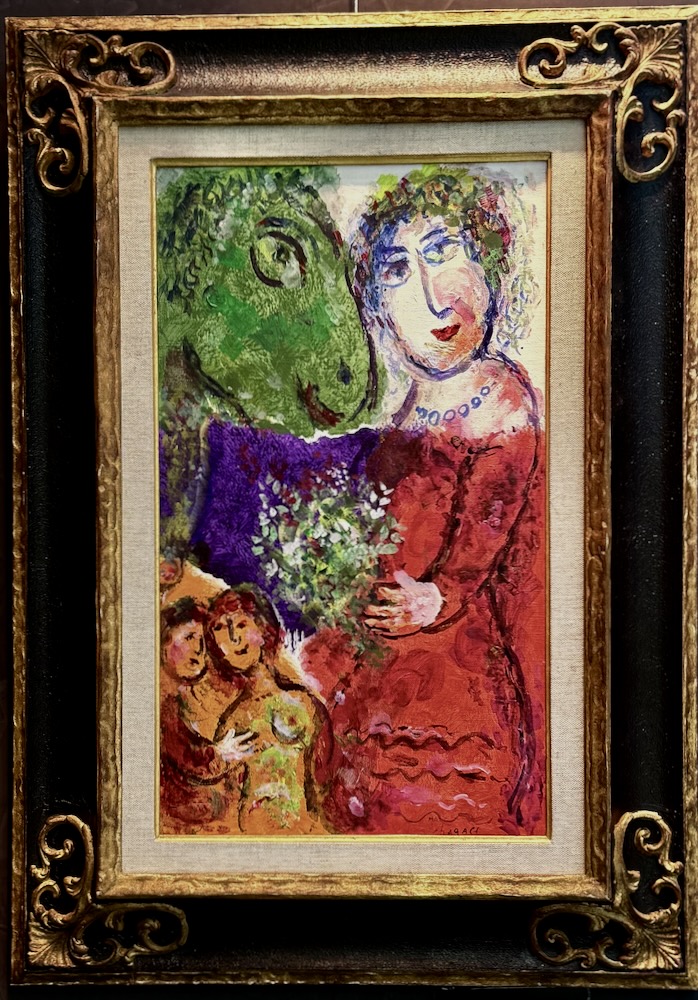 Marc Chagall La Femme en rouge