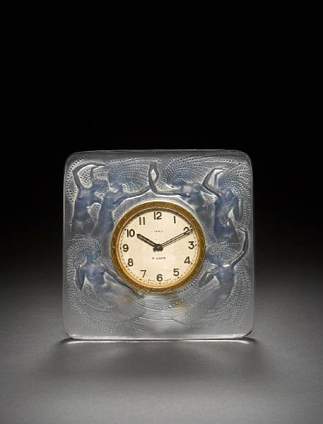 René Lalique Clock