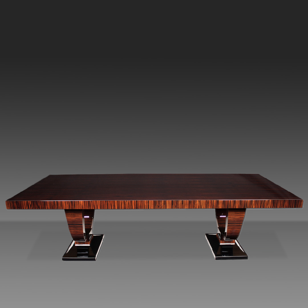 Makassar ebony table