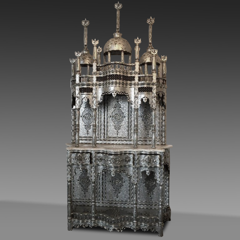  Vitrine zehn  Minaretten  (Aleppo) ca 150 Jährig
