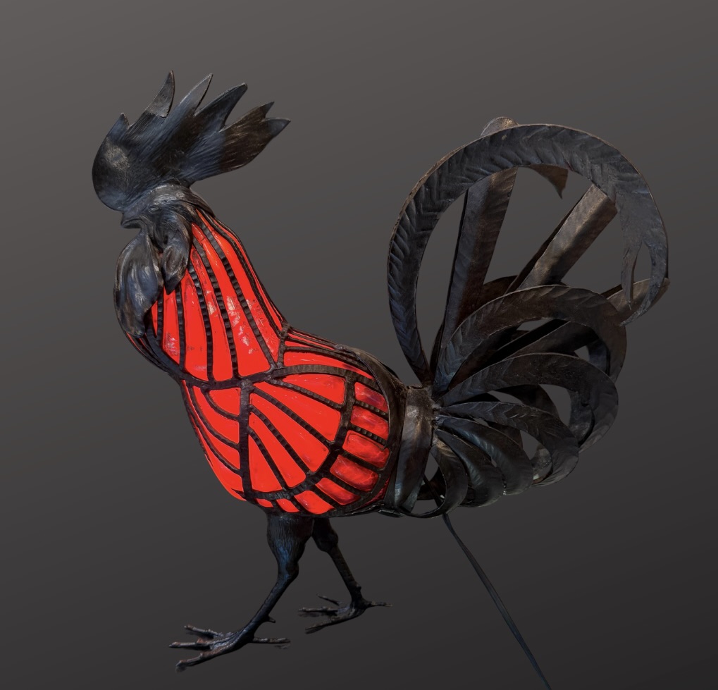 Lampe signiert Majorelle Nancy