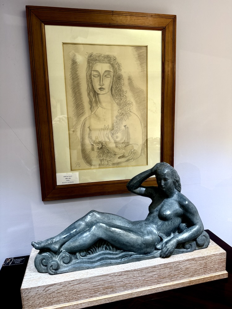 Drawing Rene BUTHAUD  Buthaud, Rene - Pencil drawing - signed Height: 54 cm - breadth: 37 cm