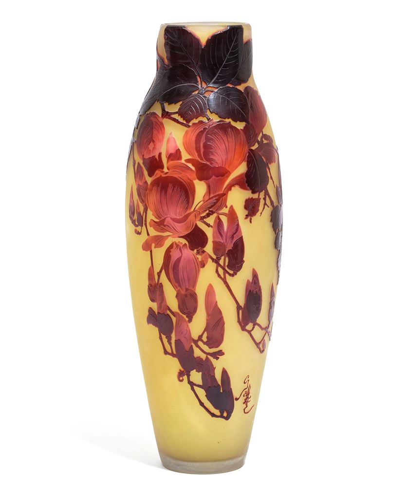 EMILE GALLE  VASE, um 1900