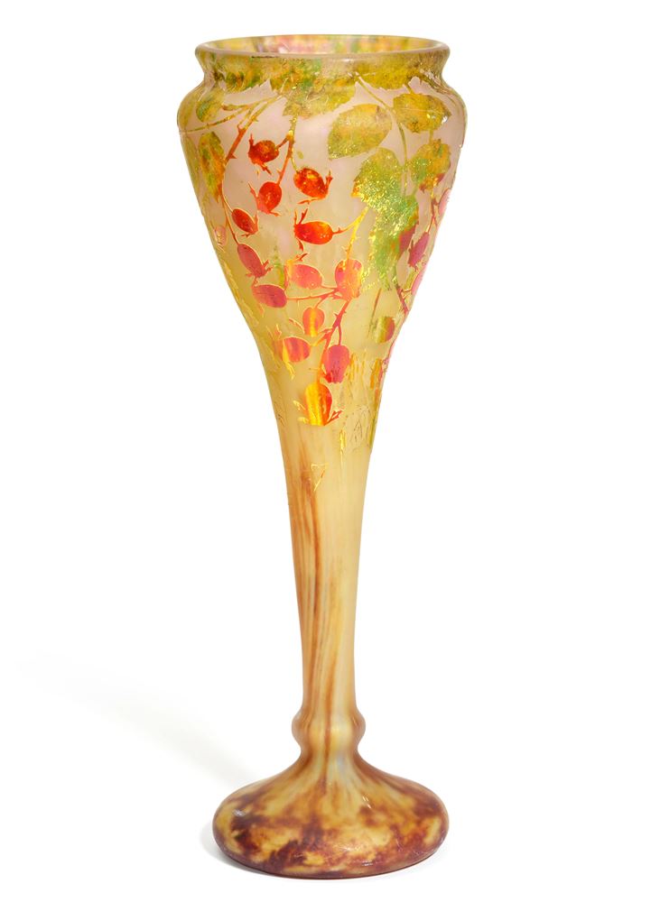 DAUM NANCY  VASE, um 1910